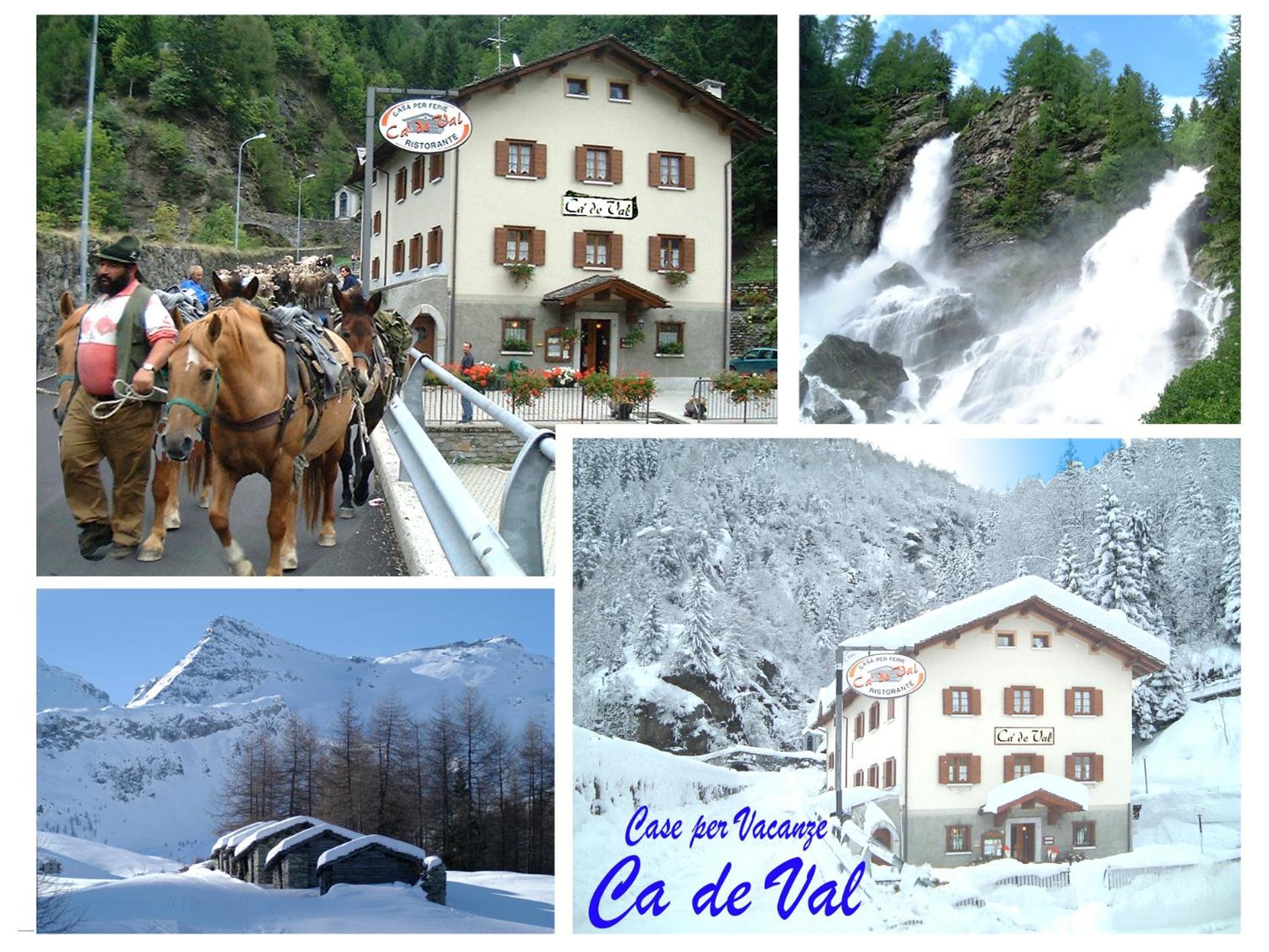 Casa Vacanze Ca' De Val Campodolcino Eksteriør billede
